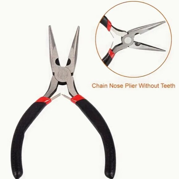 19Pcs Jewelry Making Tools Kit With Zipper Storage Case For Jewelry Crafting - Picture 3 of 4